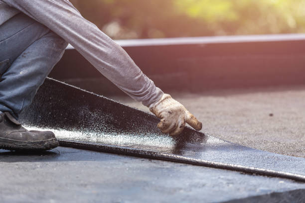 Professional Waterproofing technician working in Monroe, NC